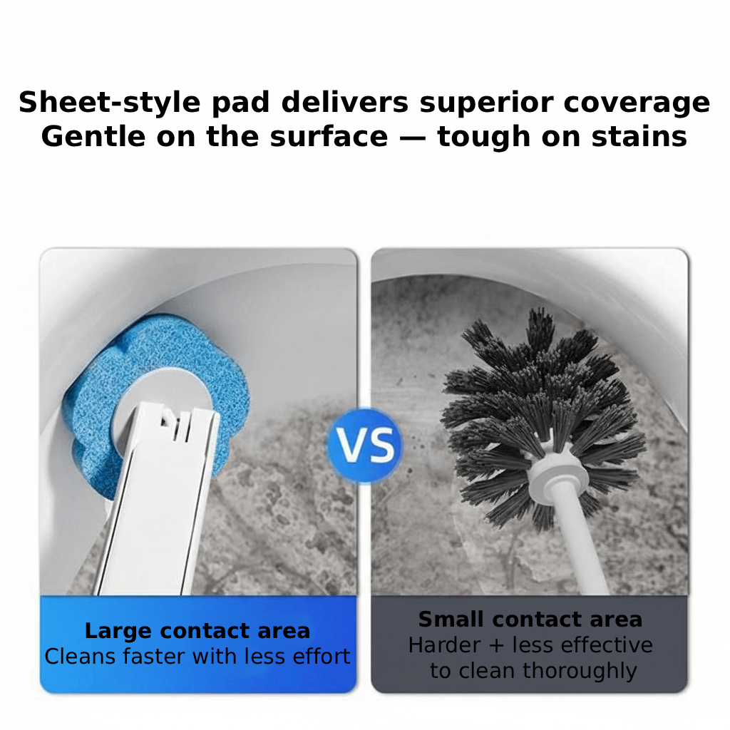 PureBowl™ Disposable Toilet Brush Set